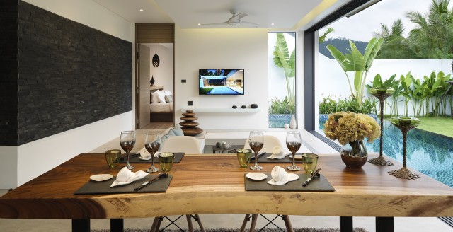 Quality Nai Thon Two Bedroom Private Pool Villa for Sale | Well Done! Image by Phuket Realtor