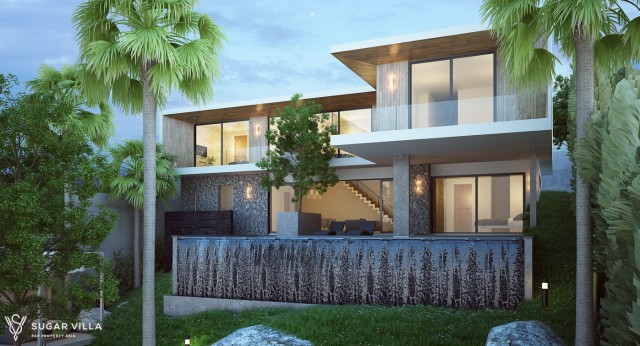 Big Modern Mountain View Pool Villa for Sale Image by Phuket Realtor