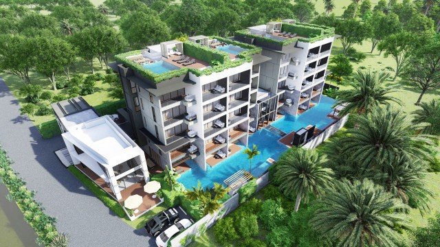 Walk to the Beach when you purchase this Thailand flat for sale Image by Phuket Realtor