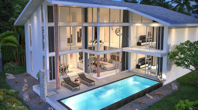 Phuket New Construction | Two Story Home for Sale | 6% Rental Return Image by Phuket Realtor
