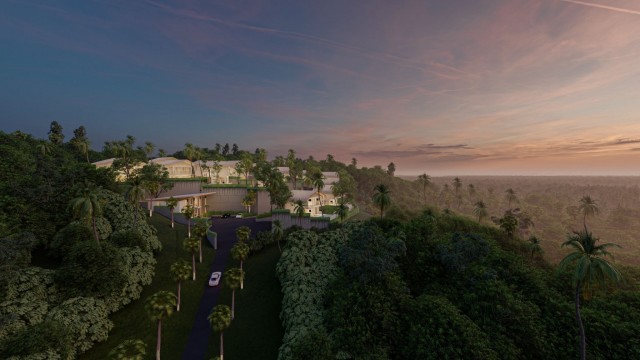 Modern Mountain View Pool Villa for Sale in Kamala Phuket Image by Phuket Realtor