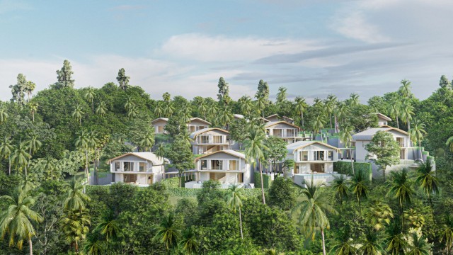 Modern Mountain View Pool Villa for Sale in Kamala Phuket Image by Phuket Realtor