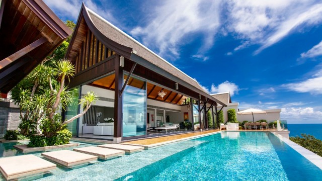 Bold Sea View Hillside Luxury Villa for Sale - Phuket Thailand Image by Phuket Realtor