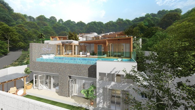 Quiet Mountain Estate | New Private Pool Villas for Sale | Introductory Pricing, Hurry Image by Phuket Realtor