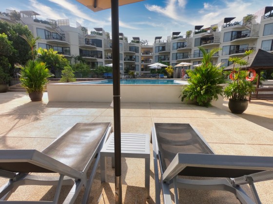 On the Beach | Oversized One Bedroom Phuket Condo for Sale | Roof Deck Image by Phuket Realtor